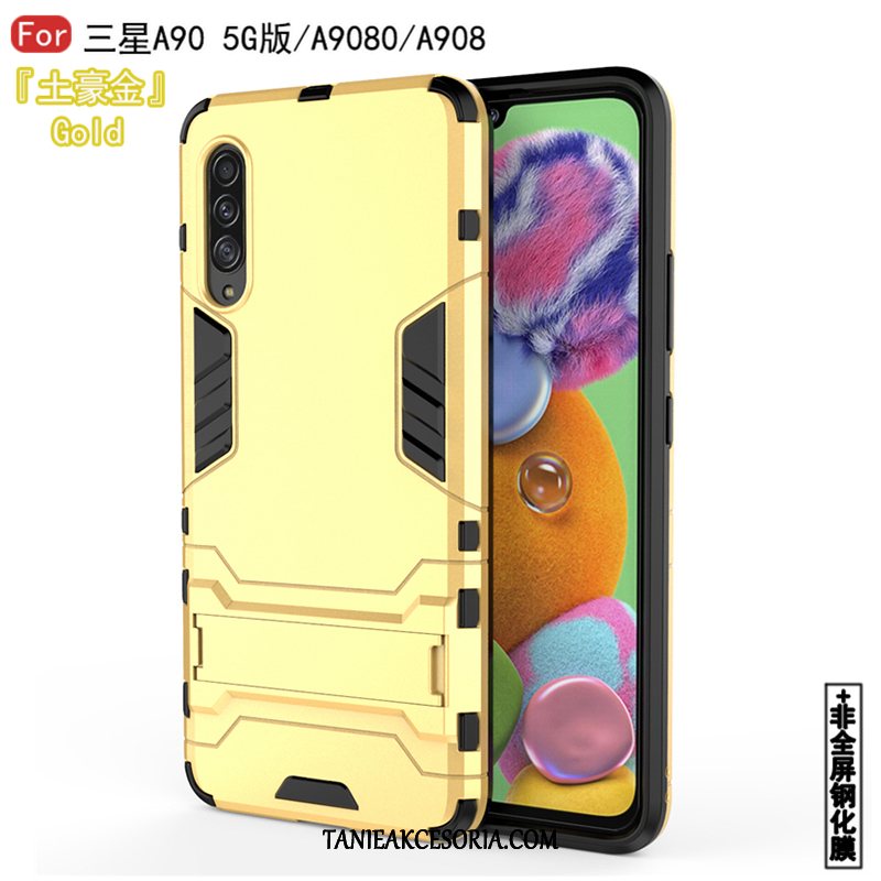 Etui Samsung Galaxy A90 5g Silikonowe All Inclusive Gwiazda, Pokrowce Samsung Galaxy A90 5g Trudno Biały Miękki