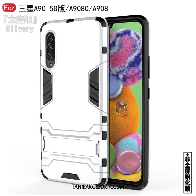 Etui Samsung Galaxy A90 5g Silikonowe All Inclusive Gwiazda, Pokrowce Samsung Galaxy A90 5g Trudno Biały Miękki