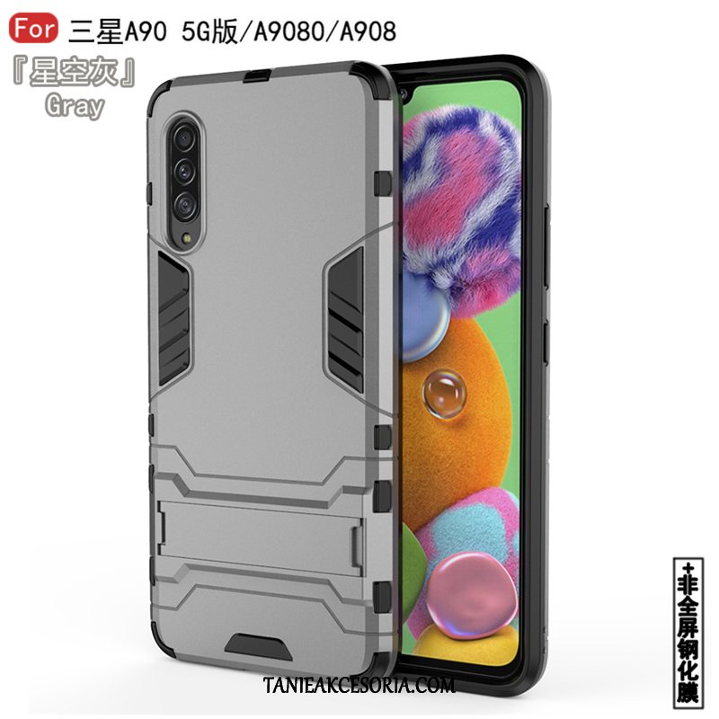 Etui Samsung Galaxy A90 5g Silikonowe All Inclusive Gwiazda, Pokrowce Samsung Galaxy A90 5g Trudno Biały Miękki