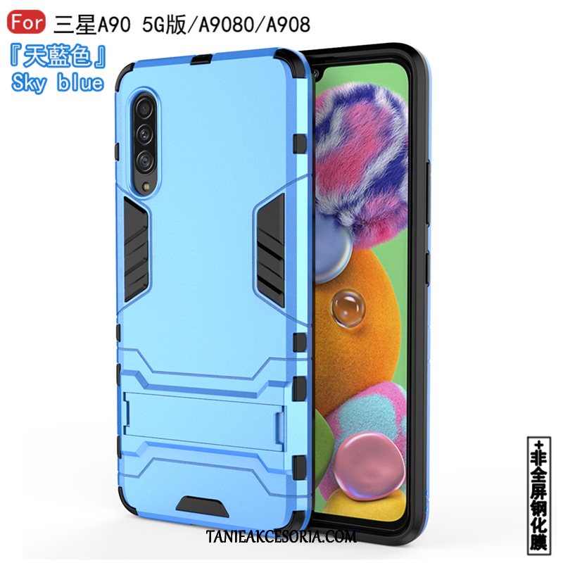 Etui Samsung Galaxy A90 5g Silikonowe All Inclusive Gwiazda, Pokrowce Samsung Galaxy A90 5g Trudno Biały Miękki