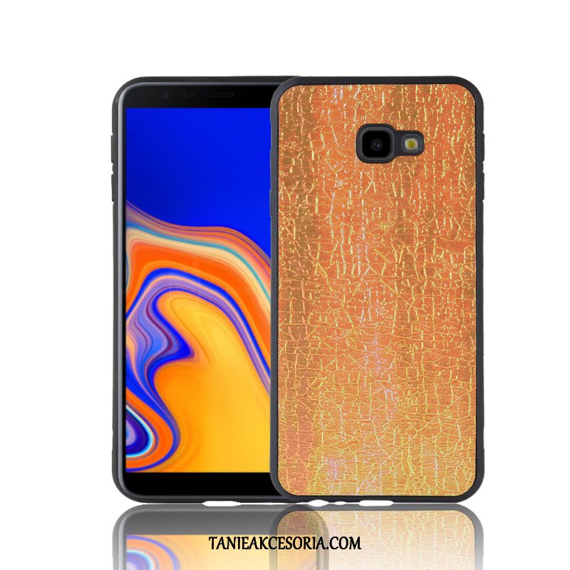 Etui Samsung Galaxy J4+ Gwiazda Kolor Telefon Komórkowy, Futerał Samsung Galaxy J4+ Purpurowy Ochraniacz