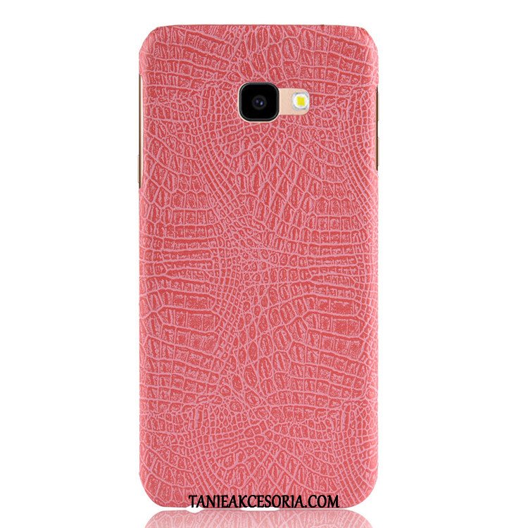 Etui Samsung Galaxy J4+ Gwiazda Niebieski Trudno, Obudowa Samsung Galaxy J4+ Wzór Krokodyla Telefon Komórkowy Ochraniacz