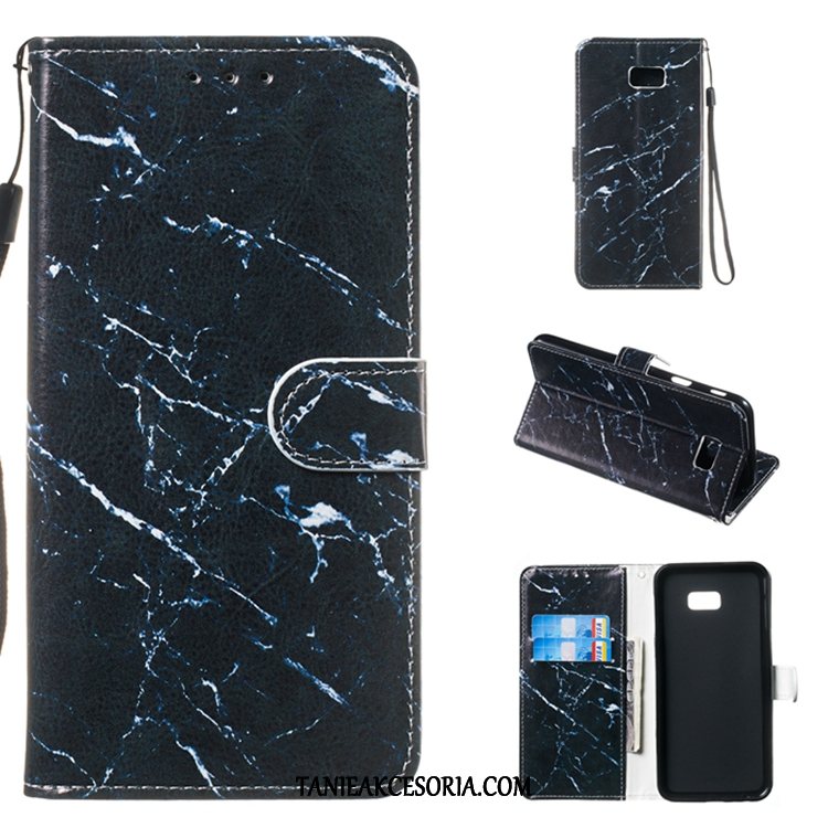 Etui Samsung Galaxy J4+ Gwiazda Skórzany Niebieski, Futerał Samsung Galaxy J4+ Telefon Komórkowy