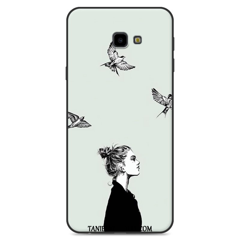 Etui Samsung Galaxy J4+ Niebieski Telefon Komórkowy Gwiazda, Pokrowce Samsung Galaxy J4+ Miękki Tendencja Silikonowe