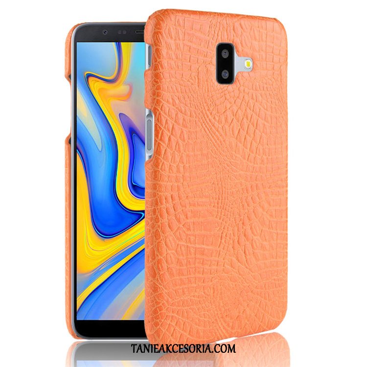 Etui Samsung Galaxy J6+ Biznes Proste Wzór, Futerał Samsung Galaxy J6+ Biały Ochraniacz Anti-fall