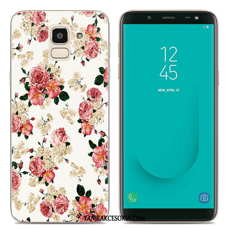 Etui Samsung Galaxy J6 Przezroczysty Kolor Kreatywne, Futerał Samsung Galaxy J6 Europa Silikonowe Telefon Komórkowy