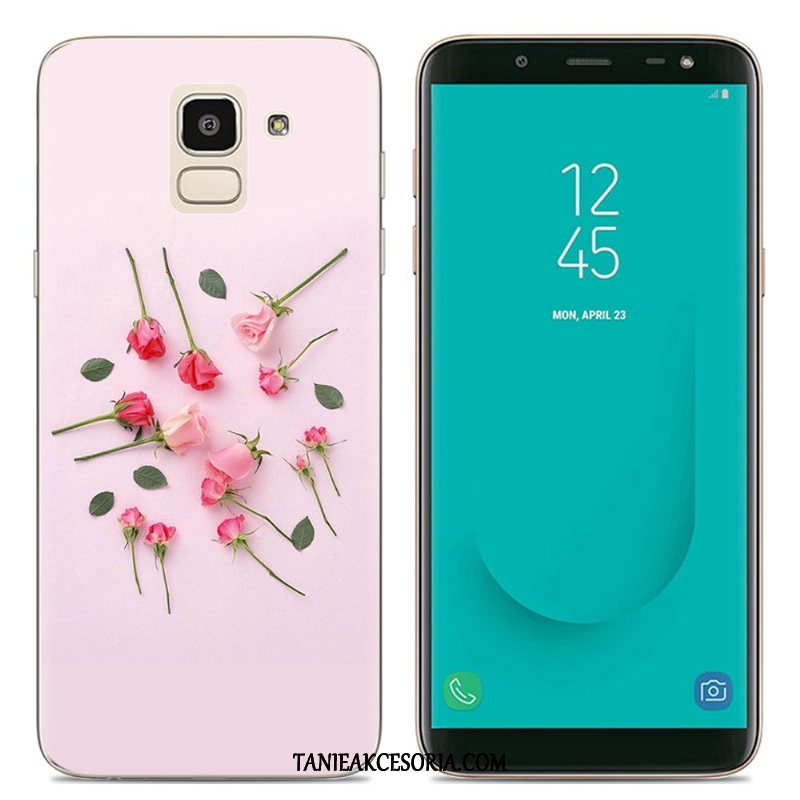 Etui Samsung Galaxy J6 Przezroczysty Kolor Kreatywne, Futerał Samsung Galaxy J6 Europa Silikonowe Telefon Komórkowy