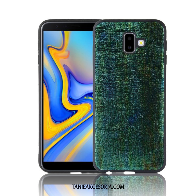 Etui Samsung Galaxy J6+ Purpurowy Ochraniacz All Inclusive, Obudowa Samsung Galaxy J6+ Kreatywne Telefon Komórkowy Miękki