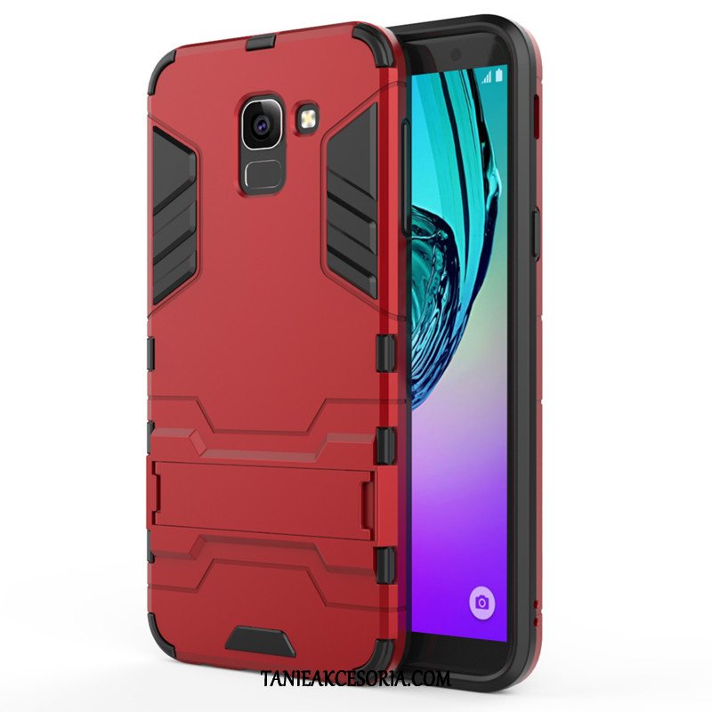 Etui Samsung Galaxy J6 Telefon Komórkowy Ochraniacz Anti-fall, Obudowa Samsung Galaxy J6 Złoto Wspornik Gwiazda