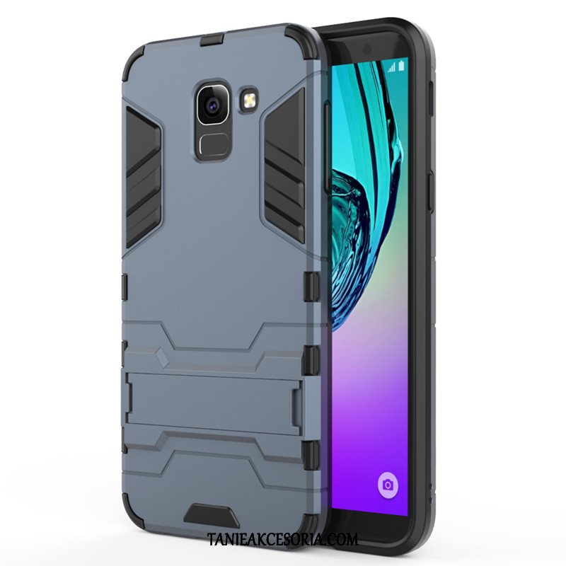 Etui Samsung Galaxy J6 Telefon Komórkowy Ochraniacz Anti-fall, Obudowa Samsung Galaxy J6 Złoto Wspornik Gwiazda