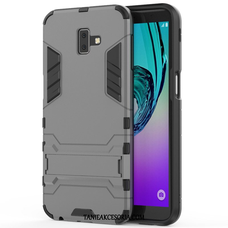 Etui Samsung Galaxy J6+ Wspornik Ochraniacz Gwiazda, Futerał Samsung Galaxy J6+ Trudno Telefon Komórkowy All Inclusive