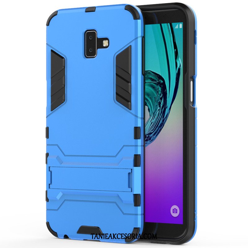 Etui Samsung Galaxy J6+ Wspornik Ochraniacz Gwiazda, Futerał Samsung Galaxy J6+ Trudno Telefon Komórkowy All Inclusive