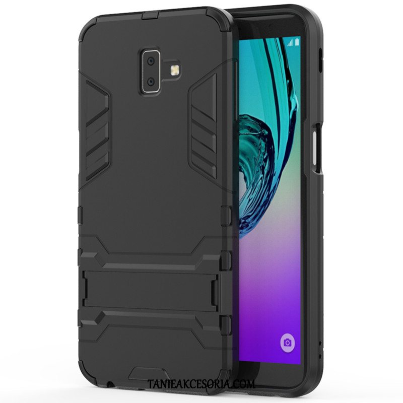 Etui Samsung Galaxy J6+ Wspornik Ochraniacz Gwiazda, Futerał Samsung Galaxy J6+ Trudno Telefon Komórkowy All Inclusive