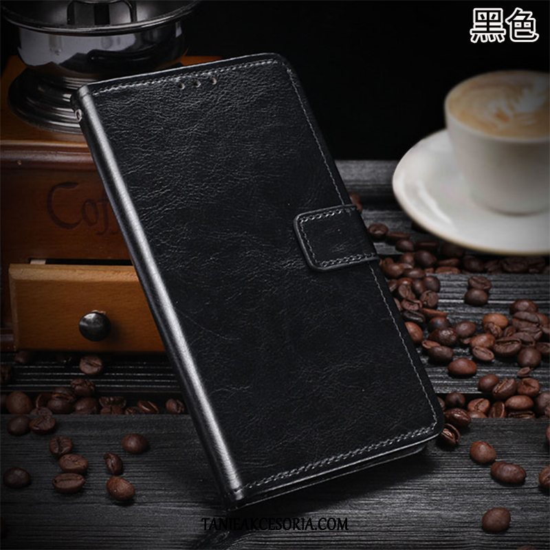 Etui Samsung Galaxy M20 Anti-fall Ochraniacz Biznes, Pokrowce Samsung Galaxy M20 Karta Czarny Portfel