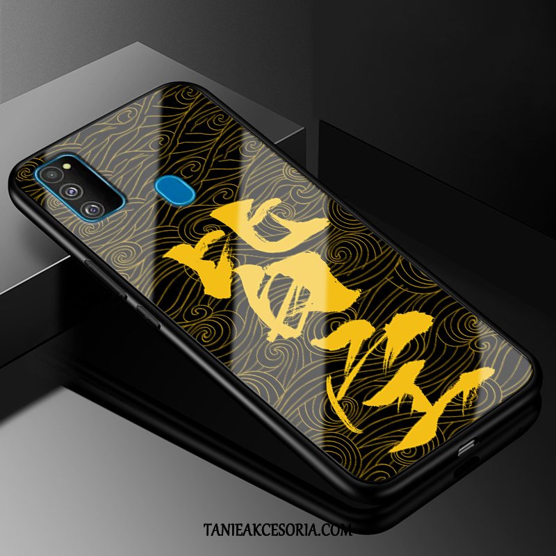 Etui Samsung Galaxy M30s Anti-fall Telefon Komórkowy Trudno, Obudowa Samsung Galaxy M30s Złoto Miękki Szkło