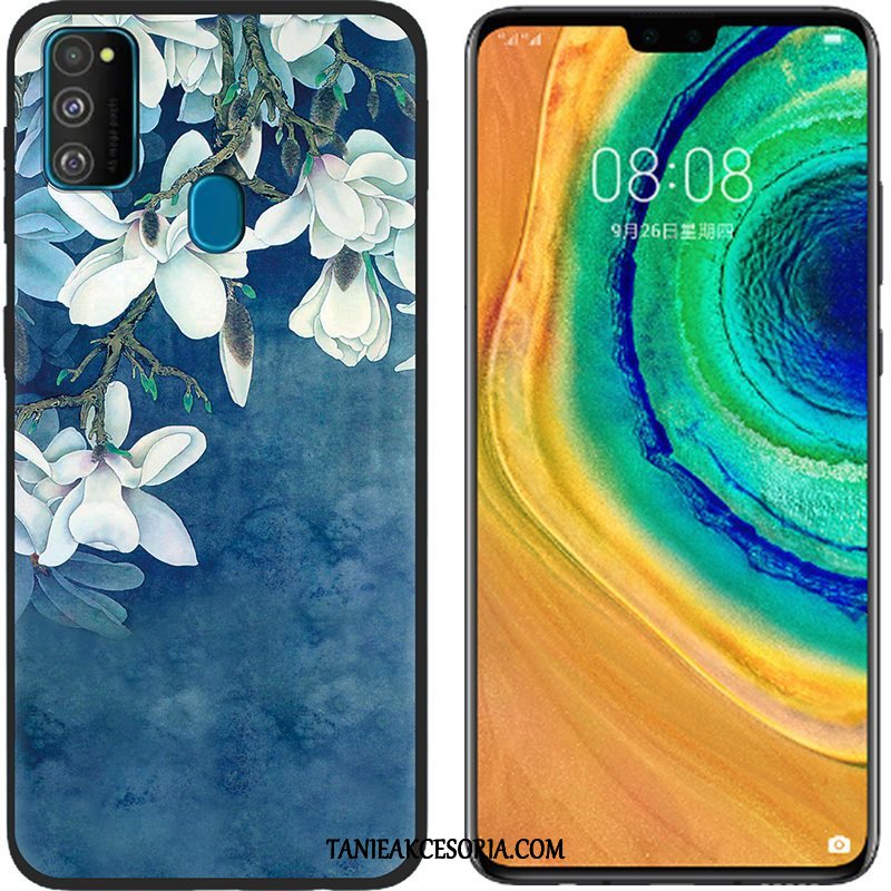 Etui Samsung Galaxy M30s Kreskówka Ochraniacz Telefon Komórkowy, Futerał Samsung Galaxy M30s Płótno Różowe Miękki