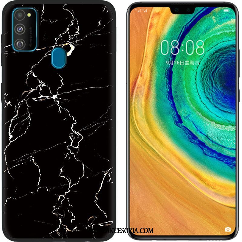 Etui Samsung Galaxy M30s Kreskówka Ochraniacz Telefon Komórkowy, Futerał Samsung Galaxy M30s Płótno Różowe Miękki