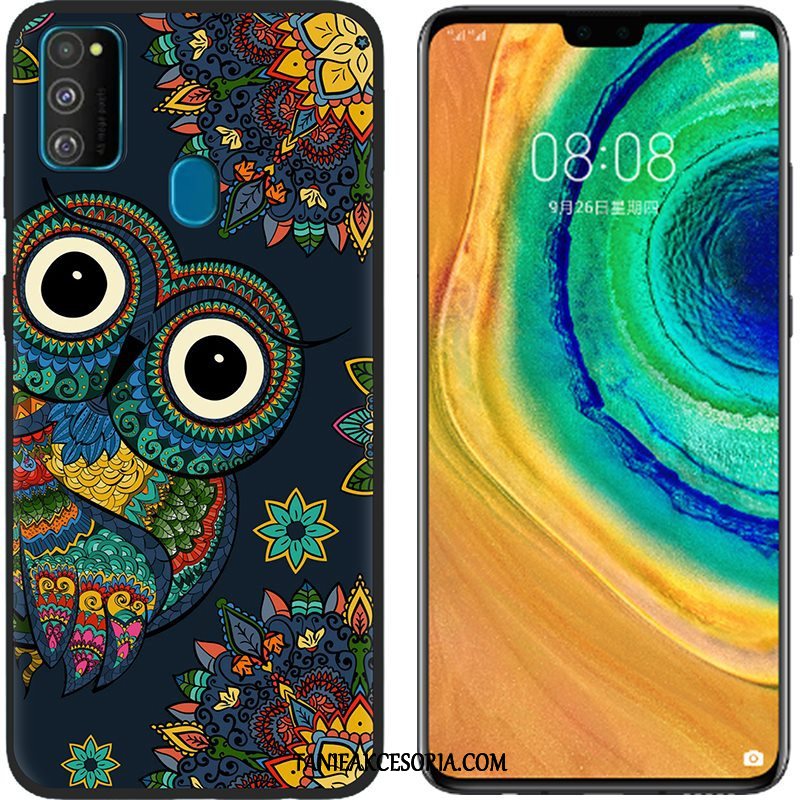 Etui Samsung Galaxy M30s Kreskówka Ochraniacz Telefon Komórkowy, Futerał Samsung Galaxy M30s Płótno Różowe Miękki