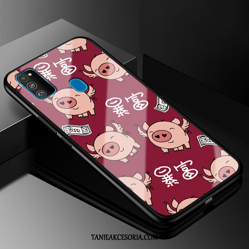 Etui Samsung Galaxy M30s Tendencja Kreskówka Gwiazda, Pokrowce Samsung Galaxy M30s Anti-fall Lampart Piękny