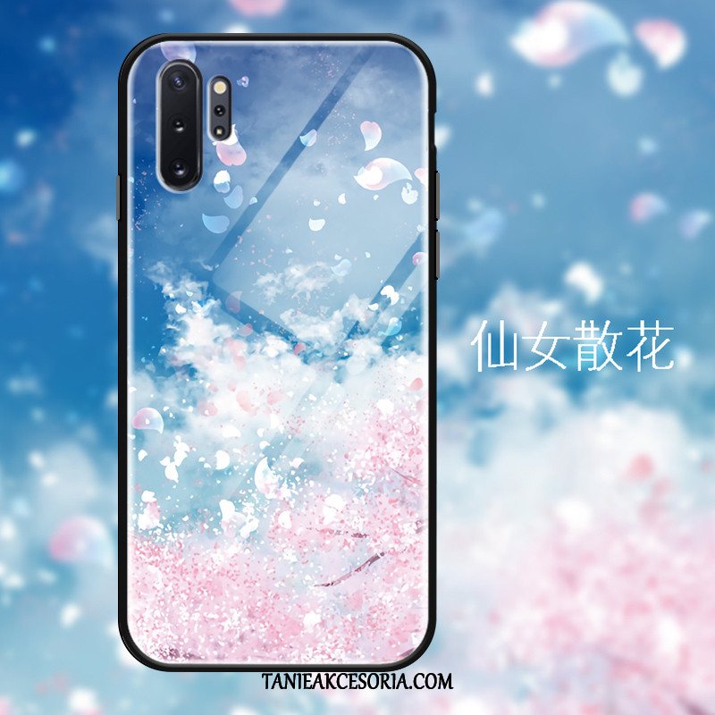 Etui Samsung Galaxy Note 10+ Gwiazda Mały Sakura, Pokrowce Samsung Galaxy Note 10+ Świeży Szkło Ochraniacz