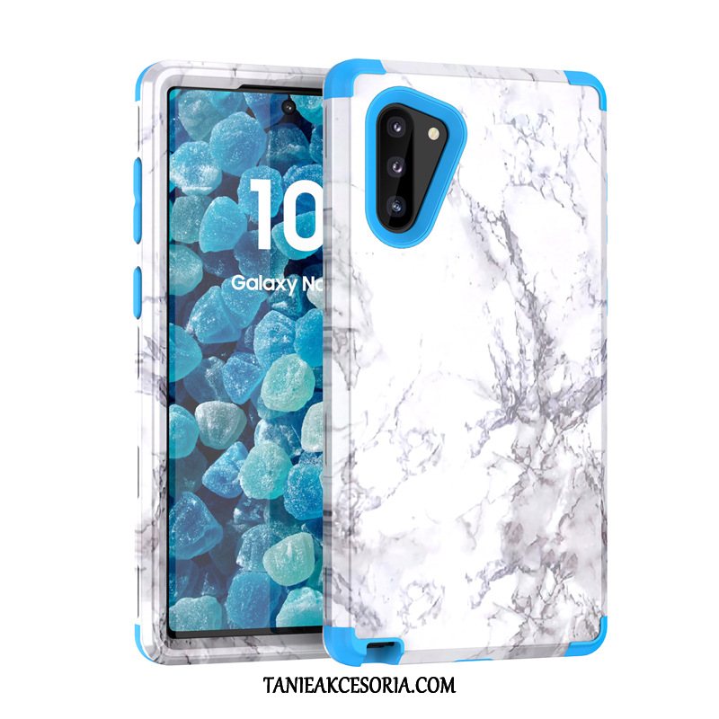 Etui Samsung Galaxy Note 10 Gwiazda Niebieski Ochraniacz, Futerał Samsung Galaxy Note 10 Silikonowe Telefon Komórkowy