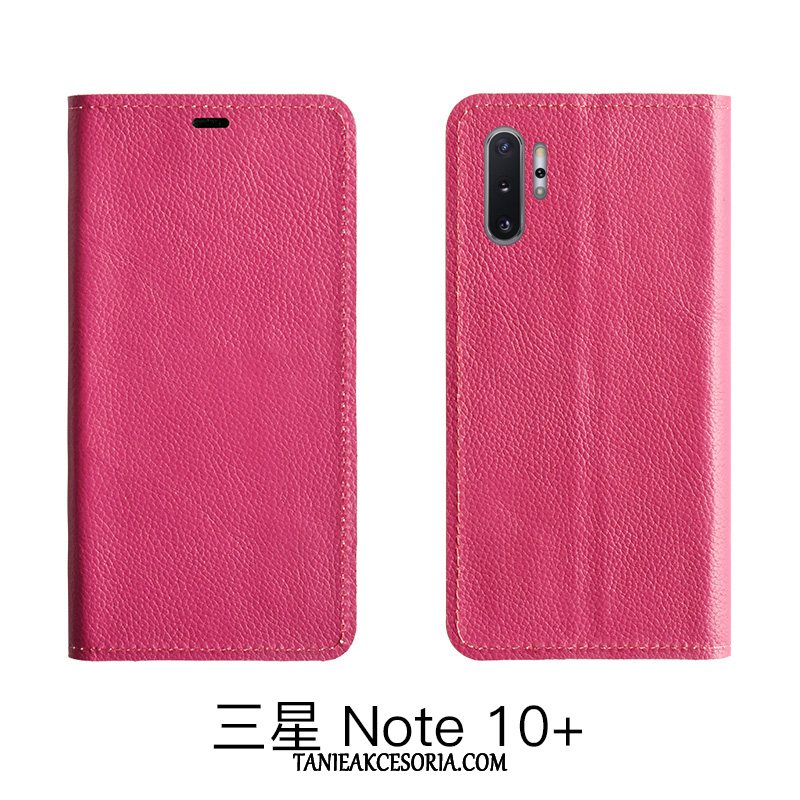 Etui Samsung Galaxy Note 10 Lite Ochraniacz Litchi Telefon Komórkowy, Obudowa Samsung Galaxy Note 10 Lite Wzór Gwiazda Skórzany Futerał