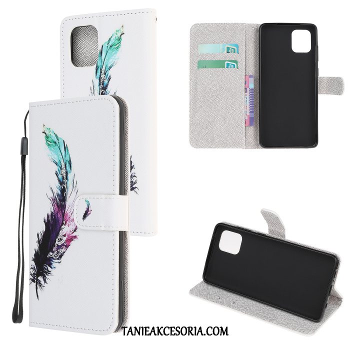 Etui Samsung Galaxy Note 10 Lite Telefon Komórkowy Niebieski Ochraniacz, Pokrowce Samsung Galaxy Note 10 Lite Kolor Skórzany Futerał Gwiazda