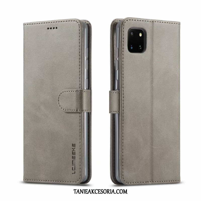 Etui Samsung Galaxy Note 10 Lite Telefon Komórkowy Skórzany Żółty, Futerał Samsung Galaxy Note 10 Lite Ochraniacz Gwiazda