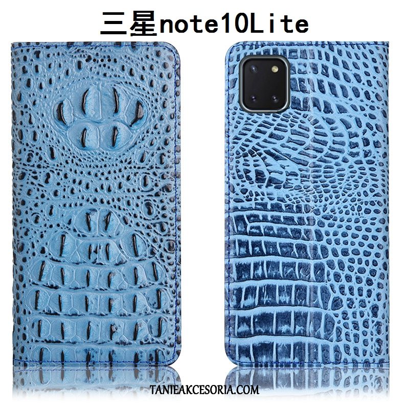 Etui Samsung Galaxy Note 10 Lite Wzór Gwiazda Ochraniacz, Futerał Samsung Galaxy Note 10 Lite Anti-fall All Inclusive Skórzany