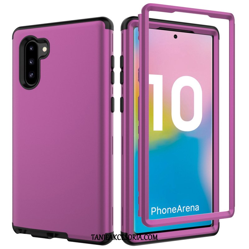 Etui Samsung Galaxy Note 10 Purpurowy Gwiazda Ochraniacz, Obudowa Samsung Galaxy Note 10 Telefon Komórkowy