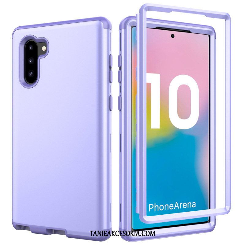 Etui Samsung Galaxy Note 10 Purpurowy Gwiazda Ochraniacz, Obudowa Samsung Galaxy Note 10 Telefon Komórkowy