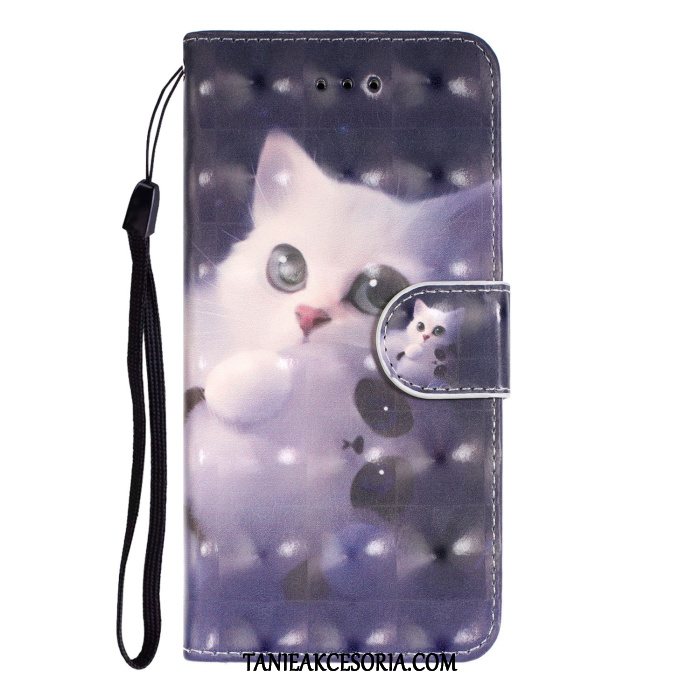 Etui Samsung Galaxy Note 10 Skórzany Futerał Ciemno Niebieski Gwiazda, Pokrowce Samsung Galaxy Note 10 Ochraniacz 3d Klapa