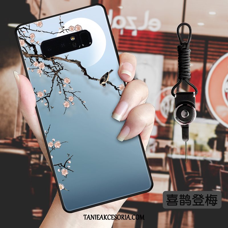 Etui Samsung Galaxy Note 8 Ochraniacz Anti-fall Vintage, Futerał Samsung Galaxy Note 8 Relief Telefon Komórkowy Gwiazda