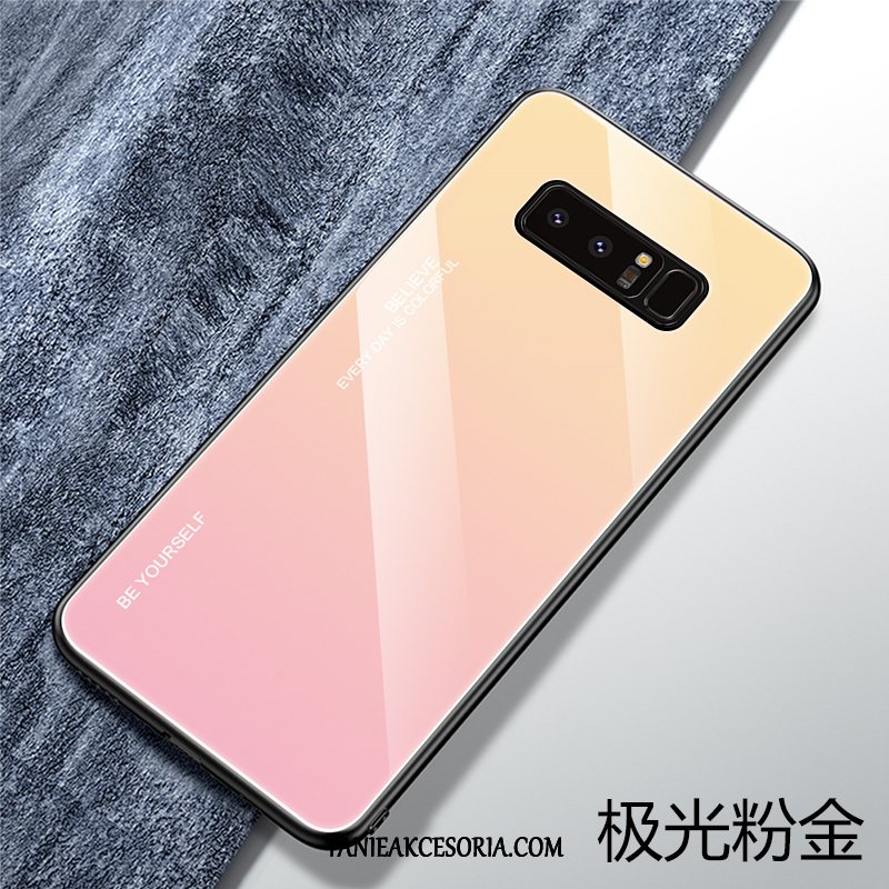 Etui Samsung Galaxy Note 8 Ochraniacz Osobowość Tendencja, Pokrowce Samsung Galaxy Note 8 Anti-fall Szkło Gradient