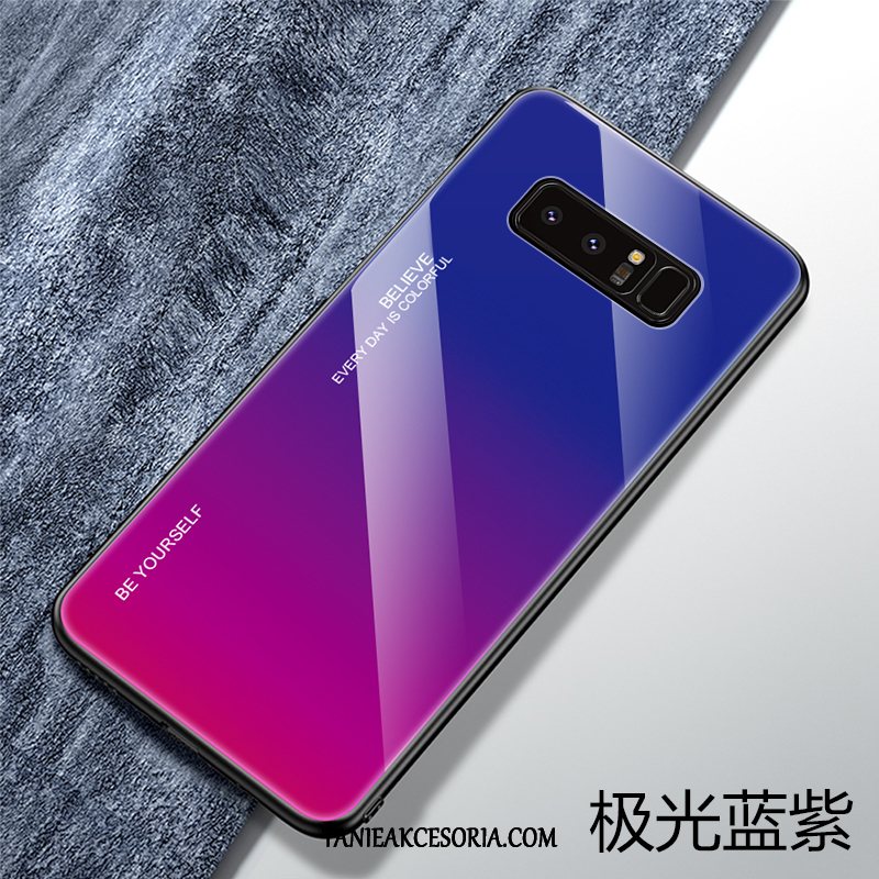 Etui Samsung Galaxy Note 8 Ochraniacz Osobowość Tendencja, Pokrowce Samsung Galaxy Note 8 Anti-fall Szkło Gradient