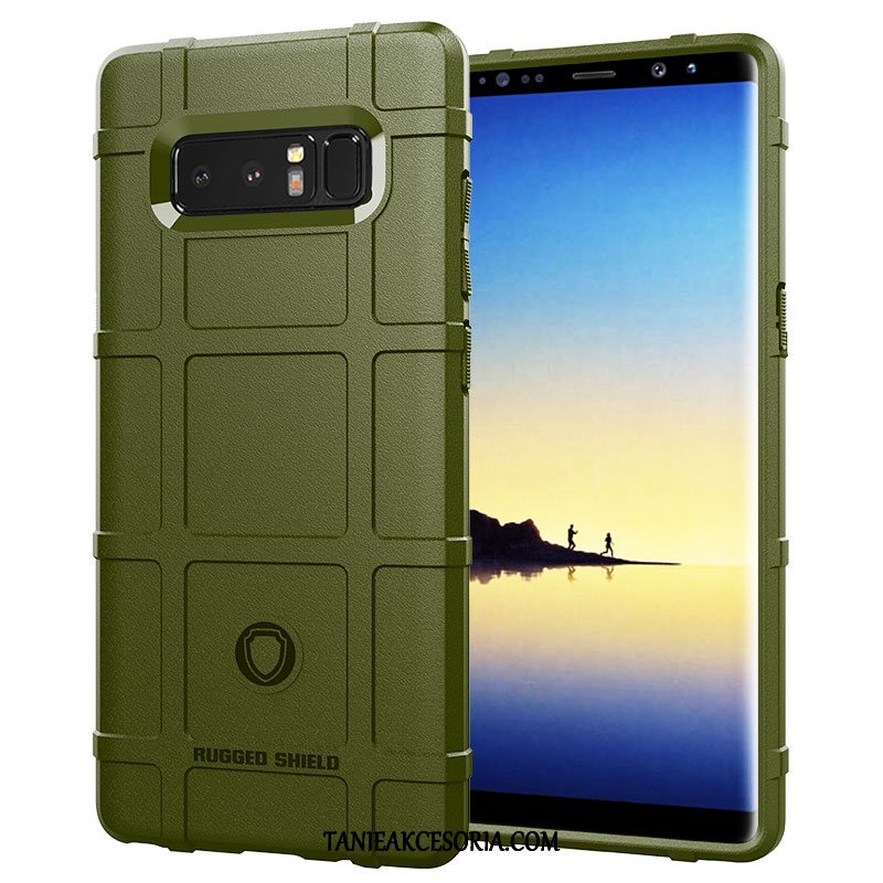 Etui Samsung Galaxy Note 8 Szary Modna Marka Ochraniacz, Futerał Samsung Galaxy Note 8 Silikonowe All Inclusive Anti-fall