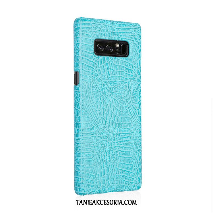 Etui Samsung Galaxy Note 8 Vintage Czerwony Krokodyl, Obudowa Samsung Galaxy Note 8 Gwiazda Trudno Ochraniacz