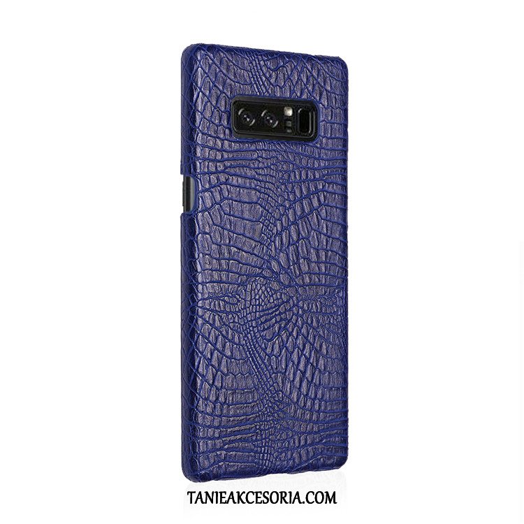 Etui Samsung Galaxy Note 8 Vintage Czerwony Krokodyl, Obudowa Samsung Galaxy Note 8 Gwiazda Trudno Ochraniacz