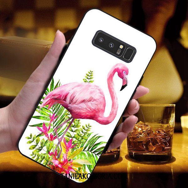 Etui Samsung Galaxy Note 8 Zielony Gwiazda Anti-fall, Obudowa Samsung Galaxy Note 8 Telefon Komórkowy Koronka Dostosowane