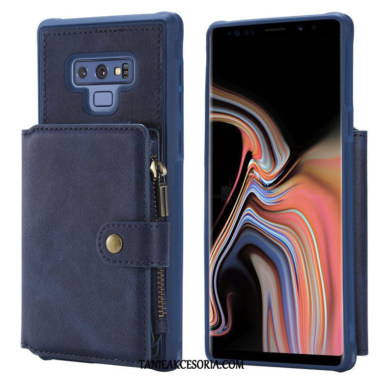 Etui Samsung Galaxy Note 9 Anti-fall Ochraniacz Niebieski, Obudowa Samsung Galaxy Note 9 Gwiazda Zamek All Inclusive