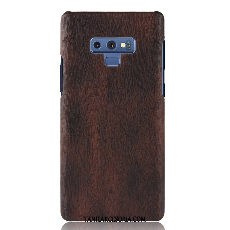 Etui Samsung Galaxy Note 9 Anti-fall Ziarno Drewna Kreatywne, Pokrowce Samsung Galaxy Note 9 Ring Gwiazda Wspornik