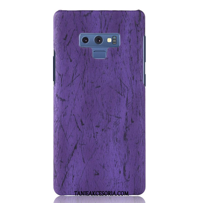 Etui Samsung Galaxy Note 9 Anti-fall Ziarno Drewna Kreatywne, Pokrowce Samsung Galaxy Note 9 Ring Gwiazda Wspornik