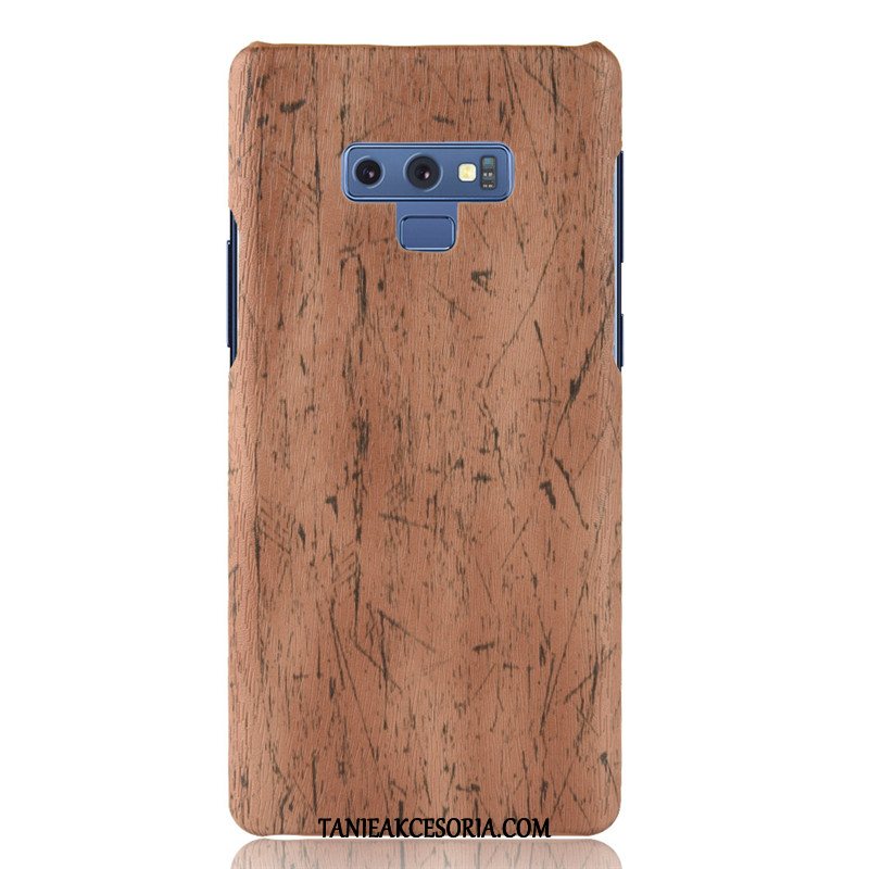 Etui Samsung Galaxy Note 9 Anti-fall Ziarno Drewna Kreatywne, Pokrowce Samsung Galaxy Note 9 Ring Gwiazda Wspornik