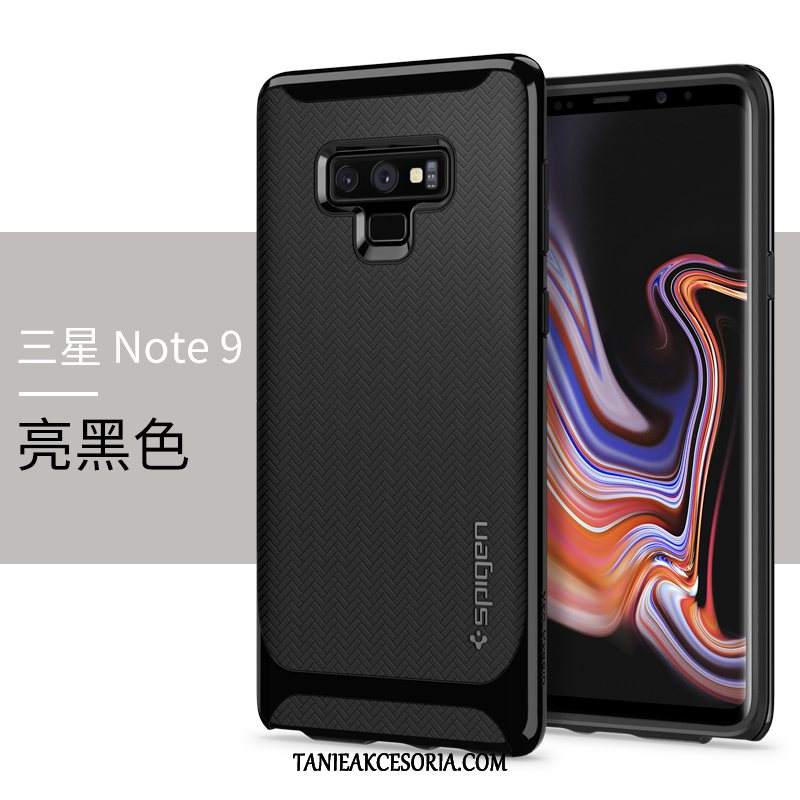 Etui Samsung Galaxy Note 9 Cienkie Nubuku All Inclusive, Futerał Samsung Galaxy Note 9 Czerwony Netto Moda Osobowość