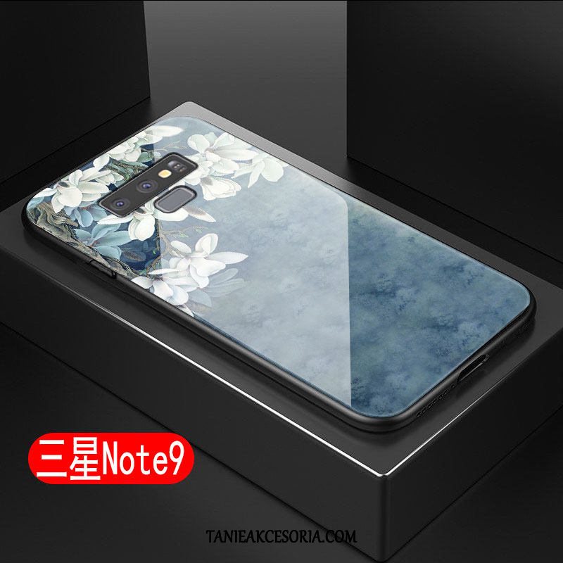 Etui Samsung Galaxy Note 9 Kwiaty Czerwony Sztuka, Pokrowce Samsung Galaxy Note 9 Telefon Komórkowy Miękki Obrzeża