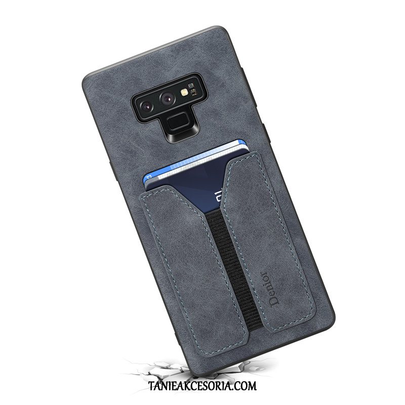 Etui Samsung Galaxy Note 9 Ochraniacz Karta Czerwony, Pokrowce Samsung Galaxy Note 9 Gwiazda Kreatywne Portfel