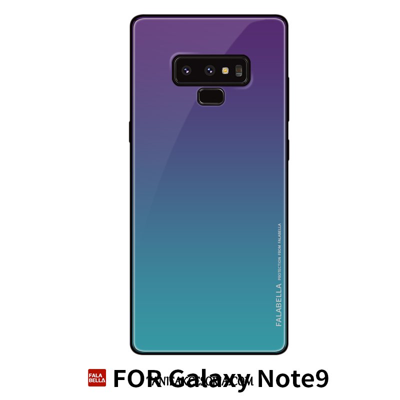 Etui Samsung Galaxy Note 9 Ochraniacz Kreatywne Anti-fall, Futerał Samsung Galaxy Note 9 Czerwony Gwiazda Wiszące Ozdoby