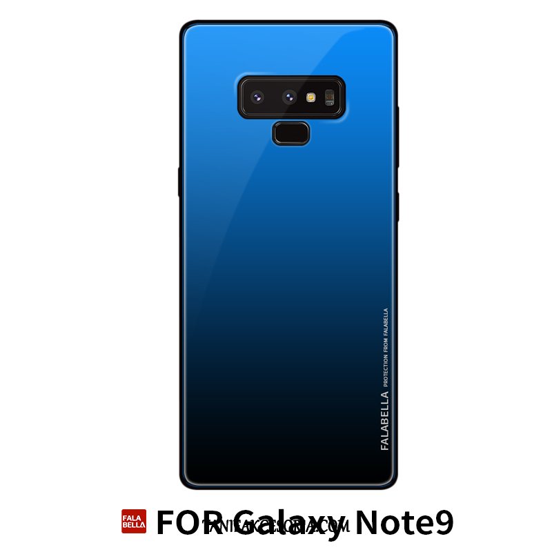 Etui Samsung Galaxy Note 9 Ochraniacz Kreatywne Anti-fall, Futerał Samsung Galaxy Note 9 Czerwony Gwiazda Wiszące Ozdoby