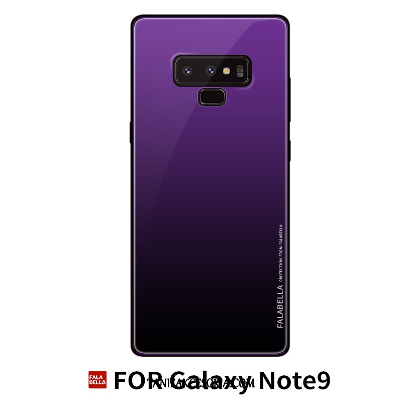 Etui Samsung Galaxy Note 9 Ochraniacz Kreatywne Anti-fall, Futerał Samsung Galaxy Note 9 Czerwony Gwiazda Wiszące Ozdoby