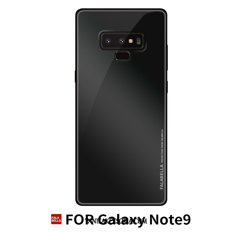 Etui Samsung Galaxy Note 9 Ochraniacz Kreatywne Anti-fall, Futerał Samsung Galaxy Note 9 Czerwony Gwiazda Wiszące Ozdoby